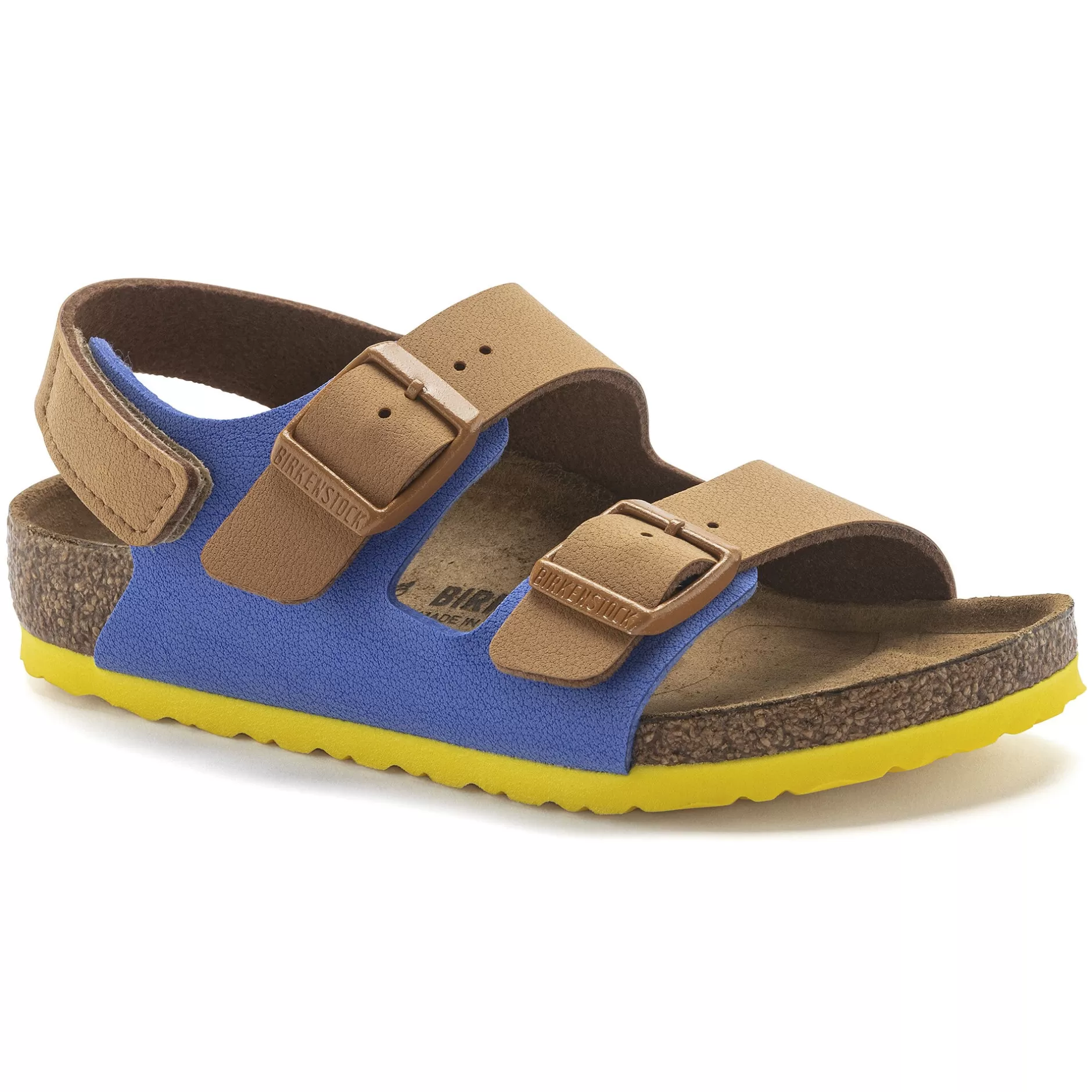Birkenstock Milano Hl Kids Caramel/Ultra Blue Cheap