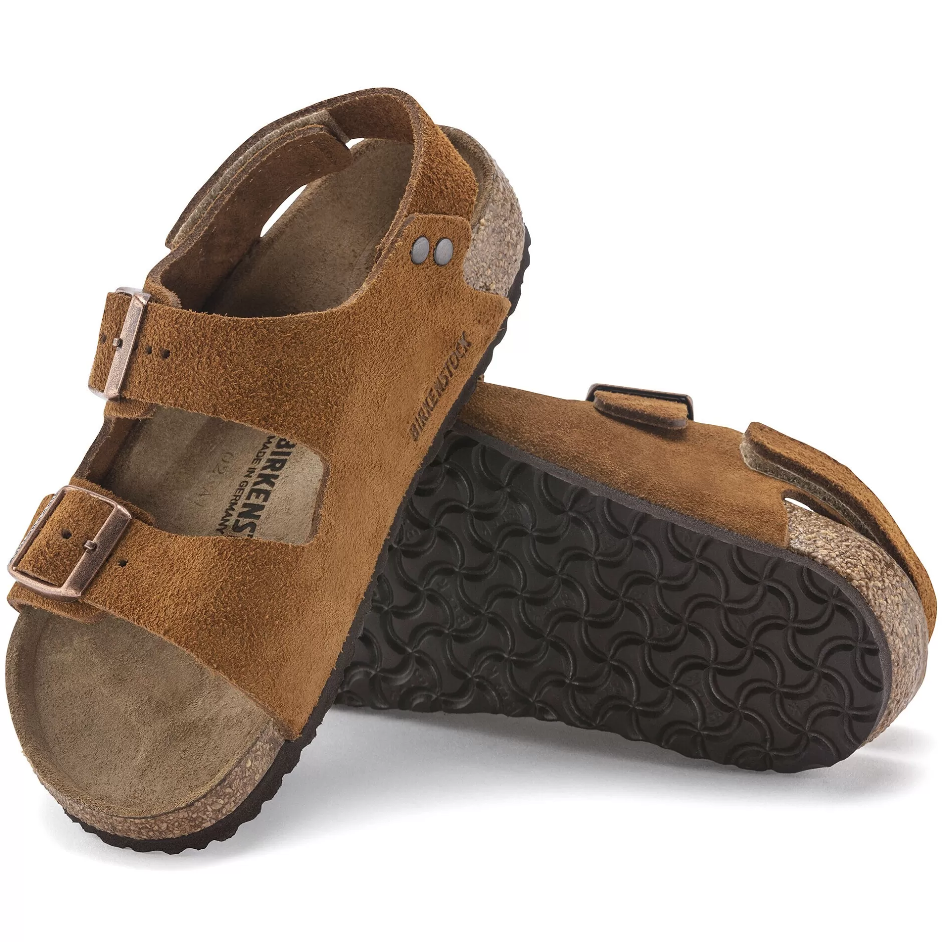 Birkenstock Milano Hl Suede Kids Mink Hot