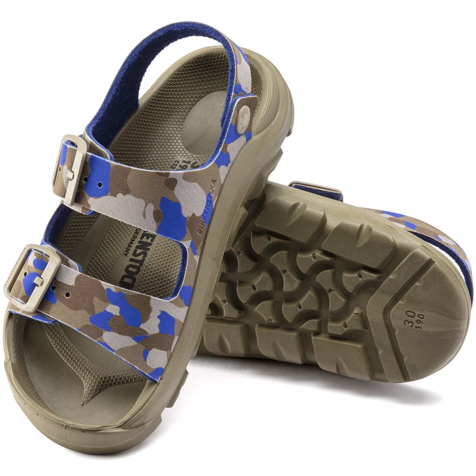 Birkenstock Mogami Kids Cork Camo Khaki Best Sale