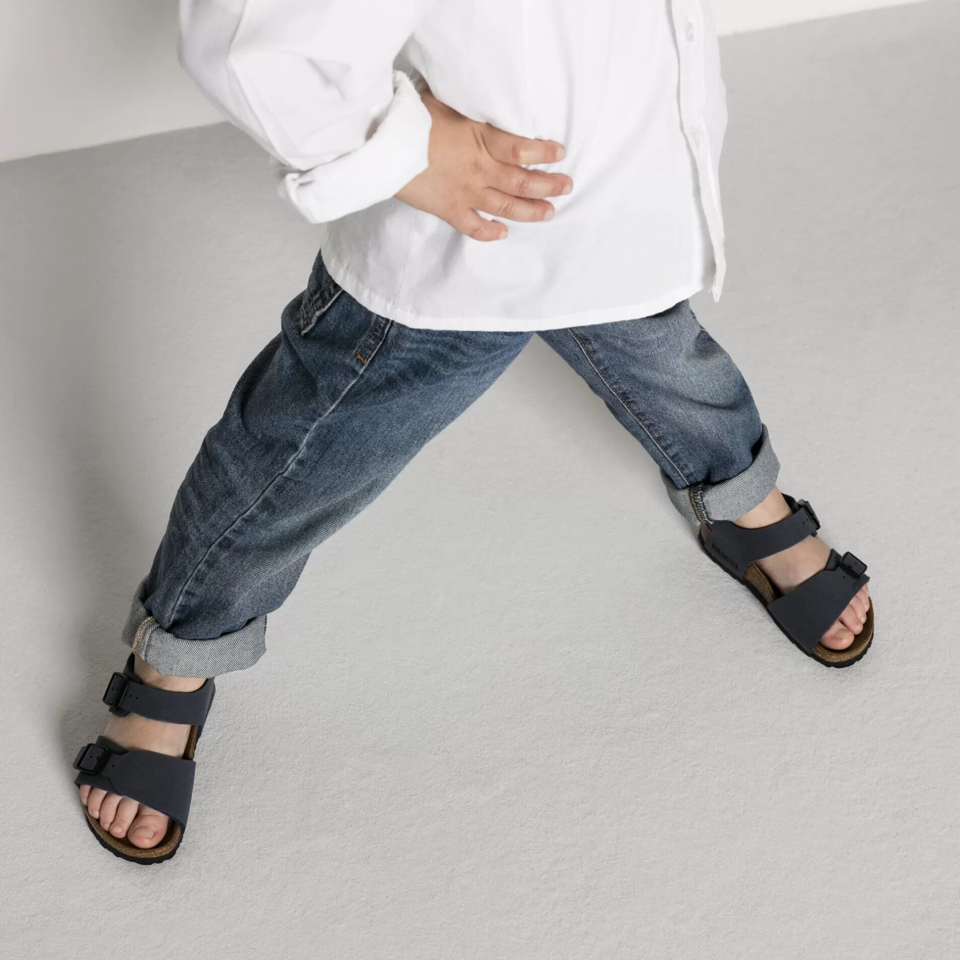Birkenstock New York Kids Navy Best Sale