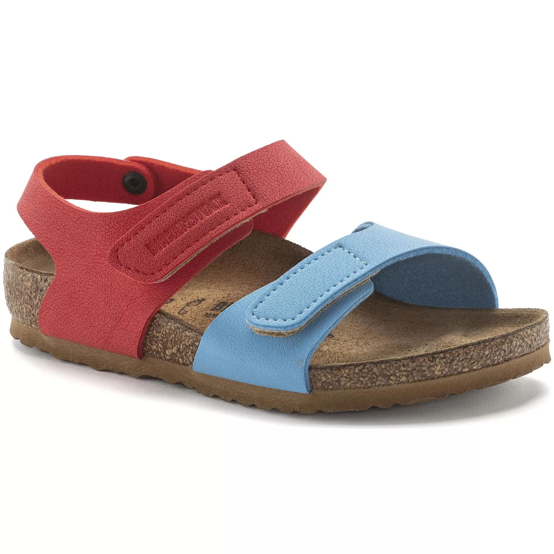 Birkenstock Palu Kids Logo Bs Sky Blue/Active Red Shop