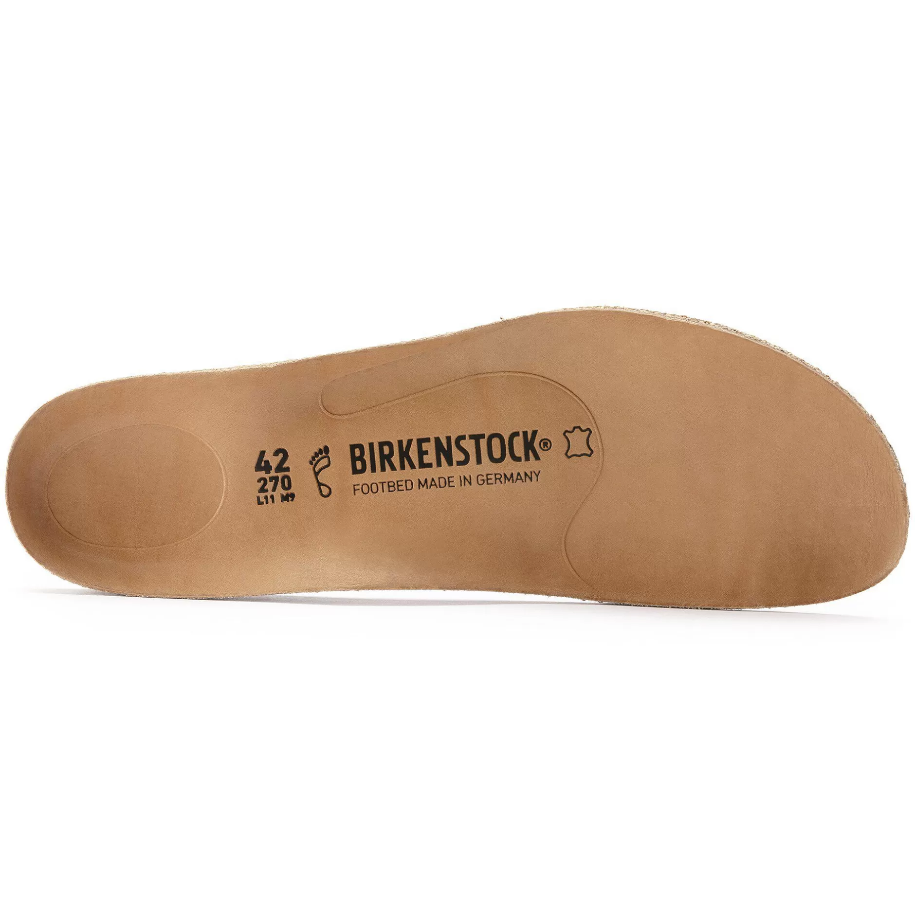 Birkenstock Udskiftningsfodseng Sandshell/Creme Hot